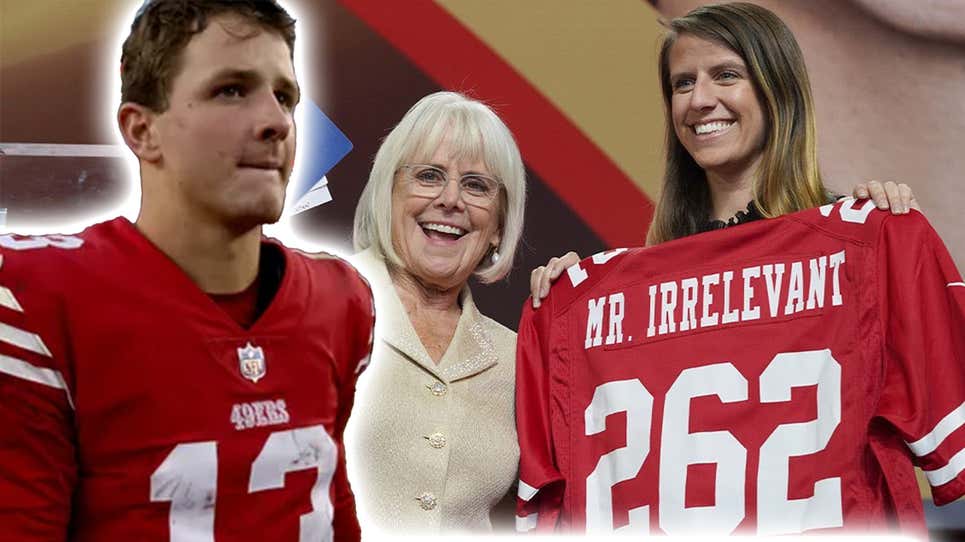 Purdy joins 49ers' Mr. Irrelevant club with a preacher, a coach, a