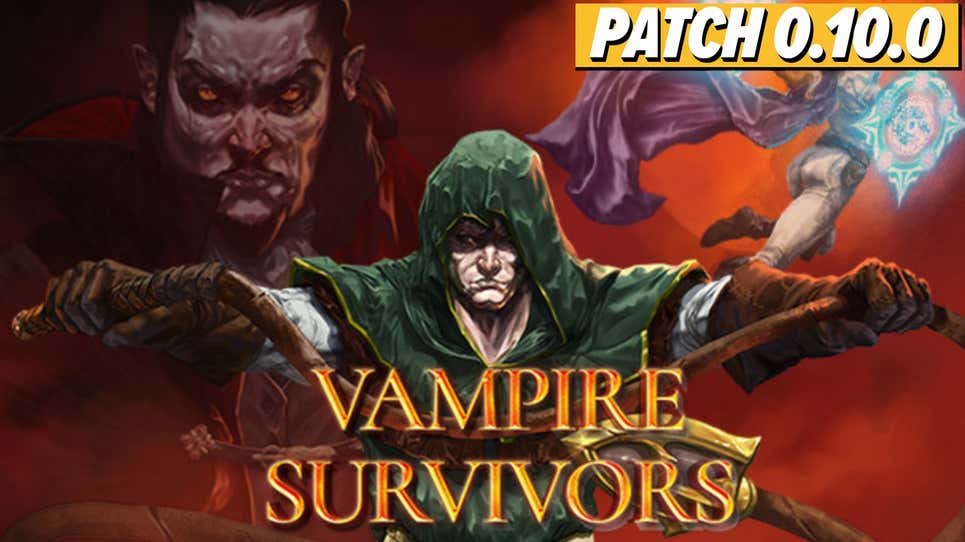 Vampire Survivors update 0.10.109 adds more cheats, even an on