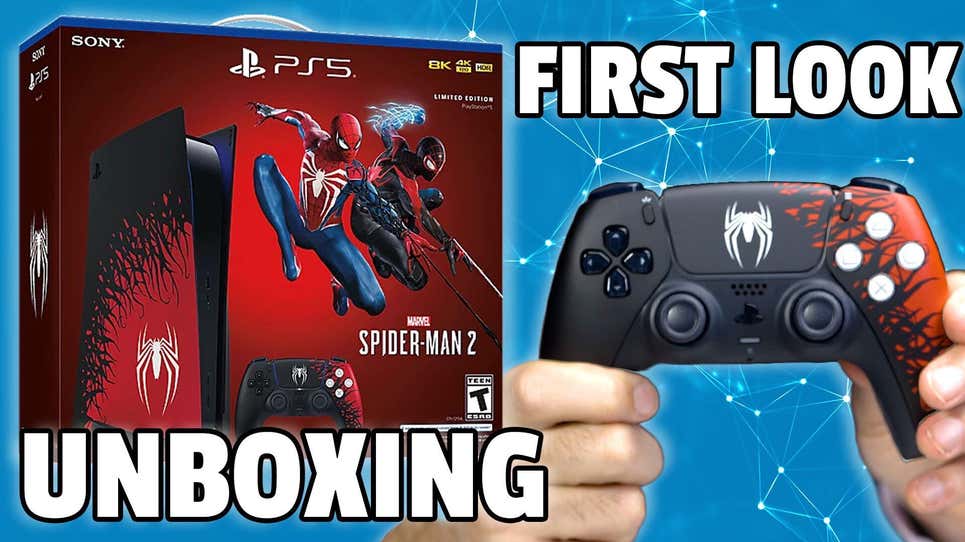 Sony PlayStation 5 Console – Marvel's Spider-Man 2 Bundle