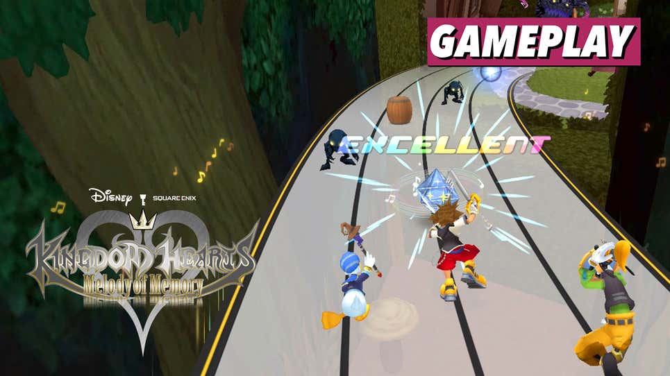 Kingdom Hearts Melody of Memory' playable demo now available