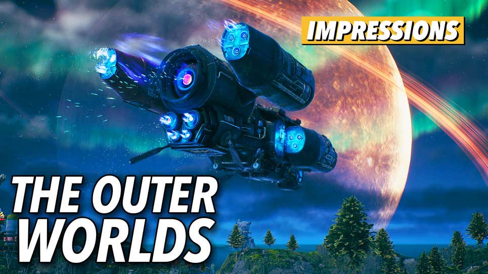 New Gameplay Today – The Outer Worlds 